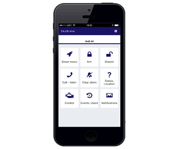 A vehicle tracking app which allows the user to monitor various different aspects of their vehicle. Van locks by Autokey.